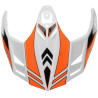 Náhradní kšilt pro přilby COMMANDER, AIROH (oranžová)