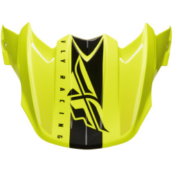 Kšilt pro přilbu F2, FLY RACING - USA (Hi-Vis/žlutá)