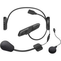 Bluetooth headset 3S PLUS pro skútry pro integrální přilby (dosah 0,4 km) včetně pevného mikrofonu, SENA
