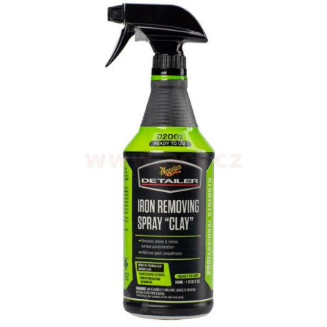 Meguiar's Iron Removing Spray "Clay" - přípravek pro chemickou dekontaminaci laku a dalších povrchů, 946 ml