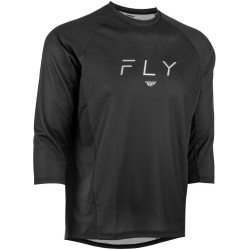 Dres RIPA 3/4, FLY RACING - USA (černá/šedá)