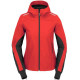 Bunda HOODIE ARMOR LIGHT LADY 2023, SPIDI, dámská (černá/červená)