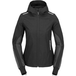 Bunda HOODIE ARMOR LIGHT LADY 2023, SPIDI, dámská (černá)