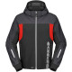 Bunda HOODIE H2OUT 2023, SPIDI (černá/antracit/červená)