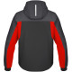 Bunda HOODIE H2OUT 2023, SPIDI (černá/antracit/červená)