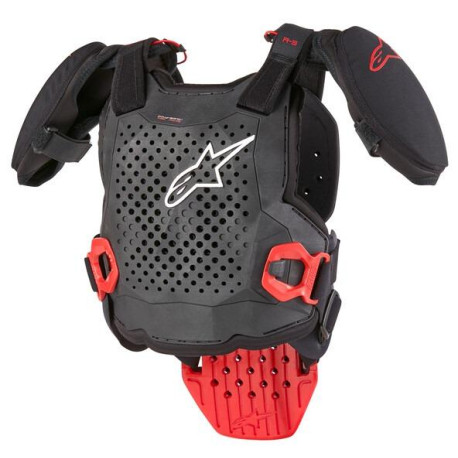 Chránič těla A-5 S 2,  ALPINESTARS, dětský (černý/červený) 2024