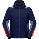 Bunda HOODIE ARMOR LIGHT 2023, SPIDI (tmavá modrá/červená)