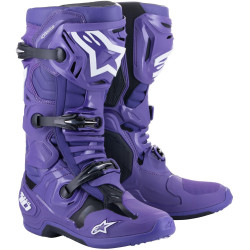 Boty TECH 10, ALPINESTARS (fialová/černá/bílá) 2024