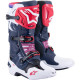 Boty TECH 10 SUPERVENTED, ALPINESTARS, perforované (tmavě modrá/bílá/červená/fialová) 2024