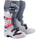 Boty TECH 7 ENDURO, ALPINESTARS (šedá/červená fluo/černá) 2024