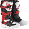 Boty TECH 3S YOUTH, ALPINESTARS, dětské (bílá/černá/červená) 2024