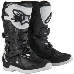 Boty TECH 3S YOUTH, ALPINESTARS, dětské (bílá/černá) 2024