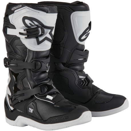 Boty TECH 3S YOUTH, ALPINESTARS, dětské (bílá/černá) 2024