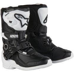 Boty TECH 3S KIDS, ALPINESTARS, dětské (bílá/černá) 2024