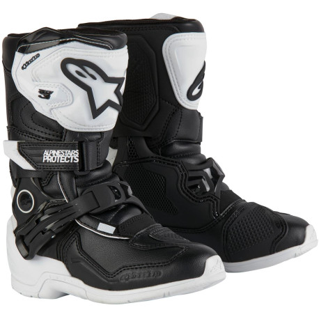 Boty TECH 3S KIDS, ALPINESTARS, dětské (bílá/černá) 2024