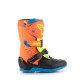Boty TECH 3S KIDS, ALPINESTARS, dětské (oranžová fluo/modrá/žlutá fluo/černá) 2024