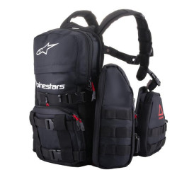 Batoh TECHDURA TACTICAL, ALPINESTARS (černá/bílá, celkový objem až 9 l) 2026
