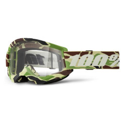 STRATA 2 NEW 100% - USA , War Camo- čiré plexi