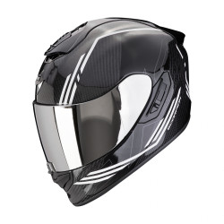 Moto přilba SCORPION EXO-1400 EVO II CARBON AIR REIKA černo/bílá