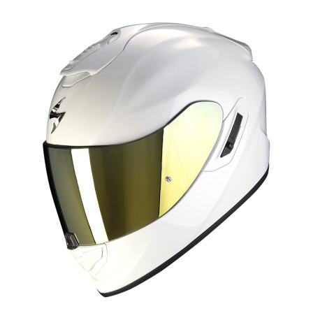 Moto přilba SCORPION EXO-1400 EVO II AIR solid bílá