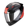 Moto přilba SCORPION EXO-1400 EVO II AIR LUMA černo/červená