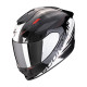 Moto přilba SCORPION EXO-1400 EVO II AIR LUMA černo/bílá
