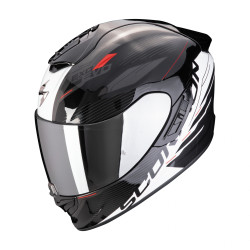 Moto přilba SCORPION EXO-1400 EVO II AIR LUMA černo/bílá