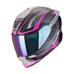 Moto přilba SCORPION EXO-1400 EVO II AIR ACCORD matná černo/růžová