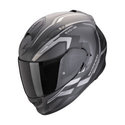 Moto přilba SCORPION EXO-491 KRIPTA matná černo/stříbrná
