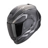 Moto přilba SCORPION EXO-491 KRIPTA matná černo/stříbrná