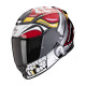 Moto přilba SCORPION EXO-491 PIRATE červená