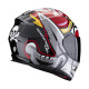 Moto přilba SCORPION EXO-491 PIRATE červená