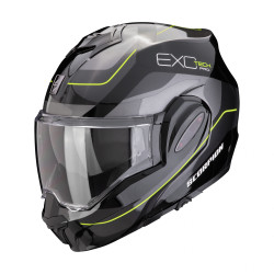 Moto přilba SCORPION EXO-TECH EVO PRO COMMUTA černo/stříbrno/žlutá