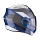 Moto přilba SCORPION EXO-TECH EVO TEAM modro/černo/bílá