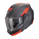 Moto přilba SCORPION EXO-TECH EVO TEAM matná černo/stříbrno/červená