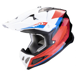 Moto přilba SCORPION VX-22 AIR BETA černo/červeno/bílá