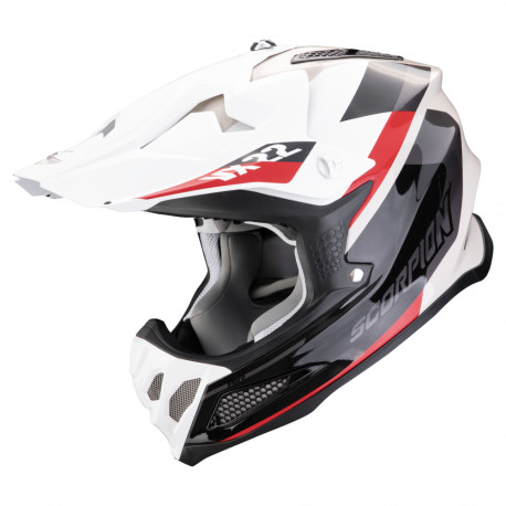 Moto přilba SCORPION VX-22 AIR BETA pískovo/bílá