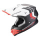Moto přilba SCORPION VX-16 EVO AIR FUSION matná černo/červená