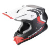 Moto přilba SCORPION VX-16 EVO AIR FUSION matná černo/červená