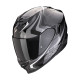 Moto přilba SCORPION EXO-520 EVO AIR TERRA černo/stříbrno/bílá