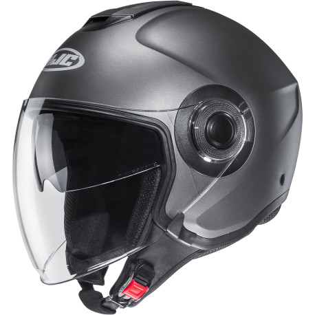 HJC přilba i40N Solid semi flat titanium