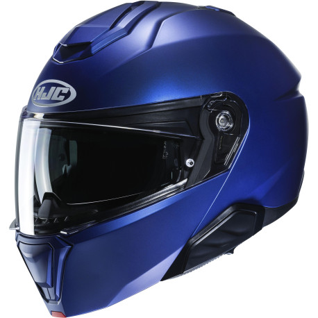 HJC přilba i91 Solid semi flat metallic blue