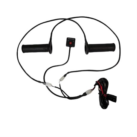Vyhřívané rukojeti JMP 5 stupňové otevřené konce 22mm - VÝPRODEJ