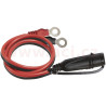 Náhradní kabel s pro trvalé připojení nabíječky, očka M6, délka 45 cm GYS