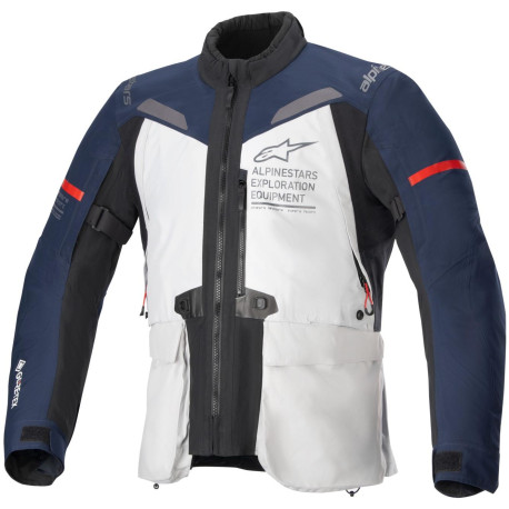 Bunda ST-7 GORE-TEX, ALPINESTARS (světle šedá/modrá/černá) 2024
