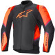 Bunda T-SP 1 2 WATERPROOF, ALPINESTARS (černá/červená fluo) 2024