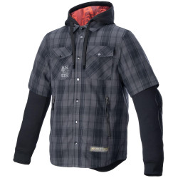 Košile MO.ST.EQ TARTAN, ALPINESTARS (šedá/černá) 2026