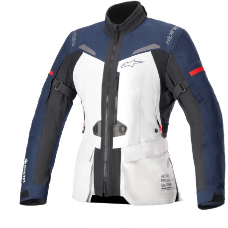 Bunda STELLA ST-7 GORE-TEX, ALPINESTARS, dámská (světle šedá/modrá/černá) 2024