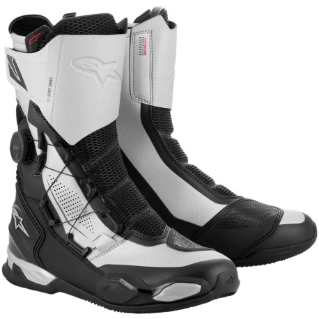 Boty SP-X BOA, ALPINESTARS (černá/stříbrná) 2024