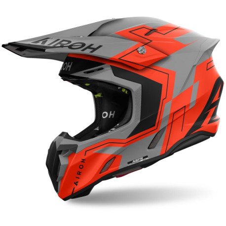 Přilba TWIST 3 Dizzy, AIROH (matná fluo oranžová) 2024
